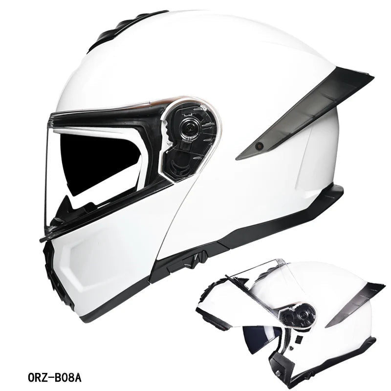 Durable ABS modular road safety helmet