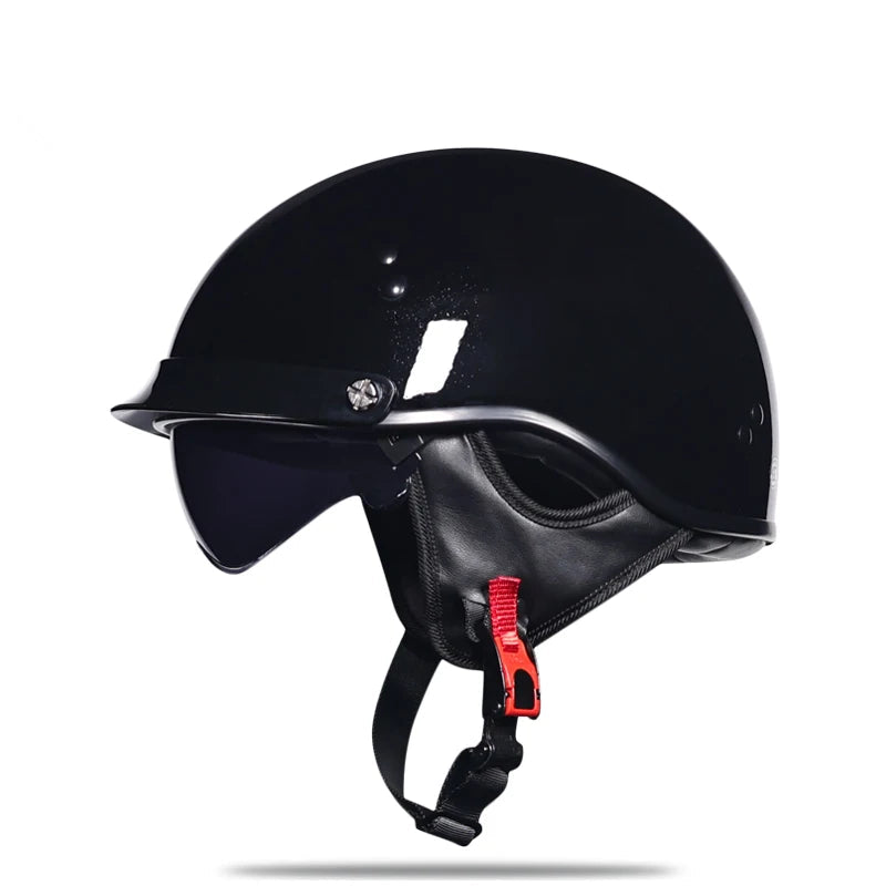 Durable ABS shell half face helmet