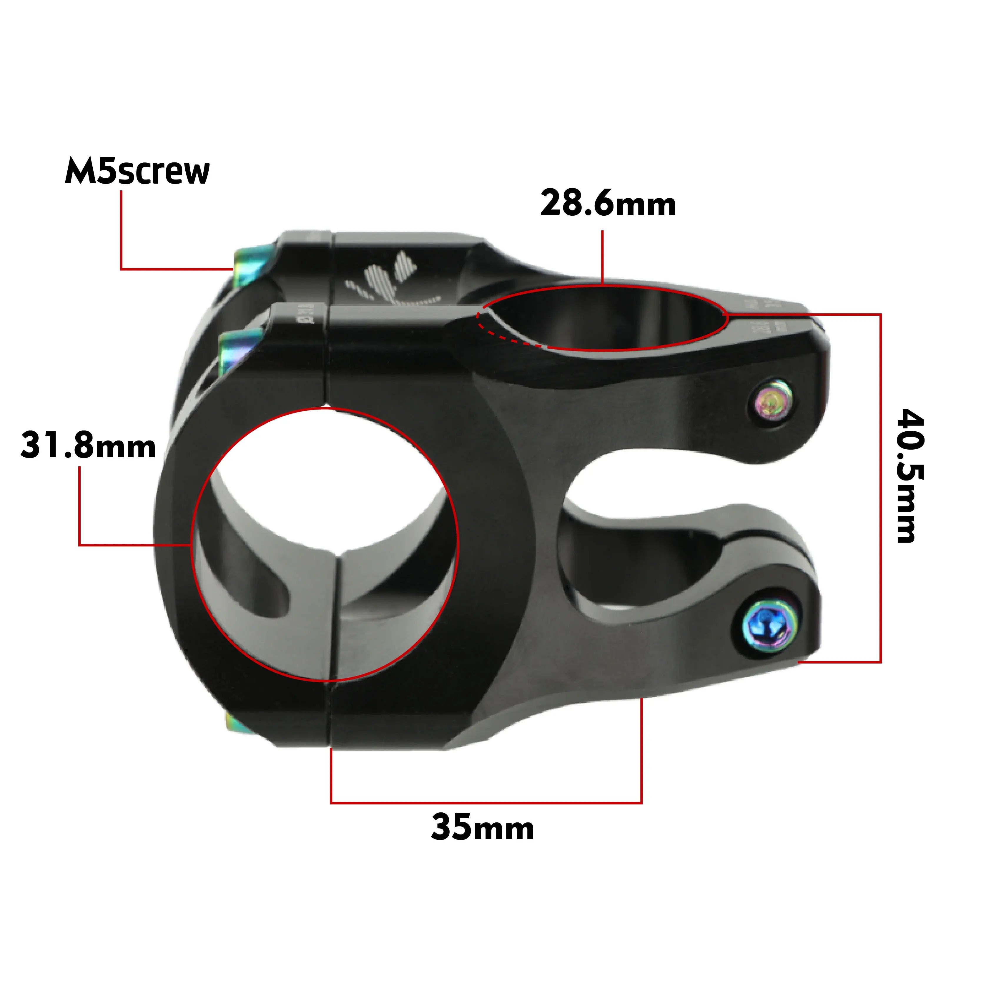 Durable Aluminum Alloy Bicycle Stem for Improved Control