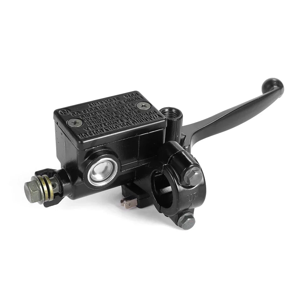 Durable Black Finish Front Brake Cylinder Assembly for Enhanced Riding Safety