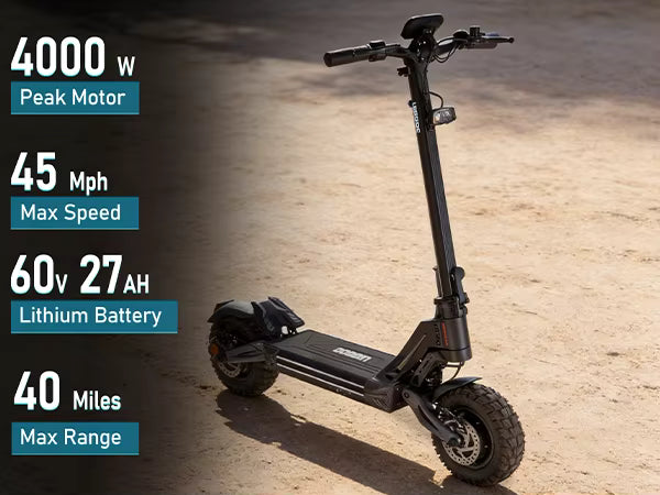 Durable Electric Scooter for Urban and Off-Road Adventures