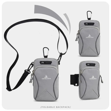 Durable ISKYBOB Fitness Phone Holder for Men and Women