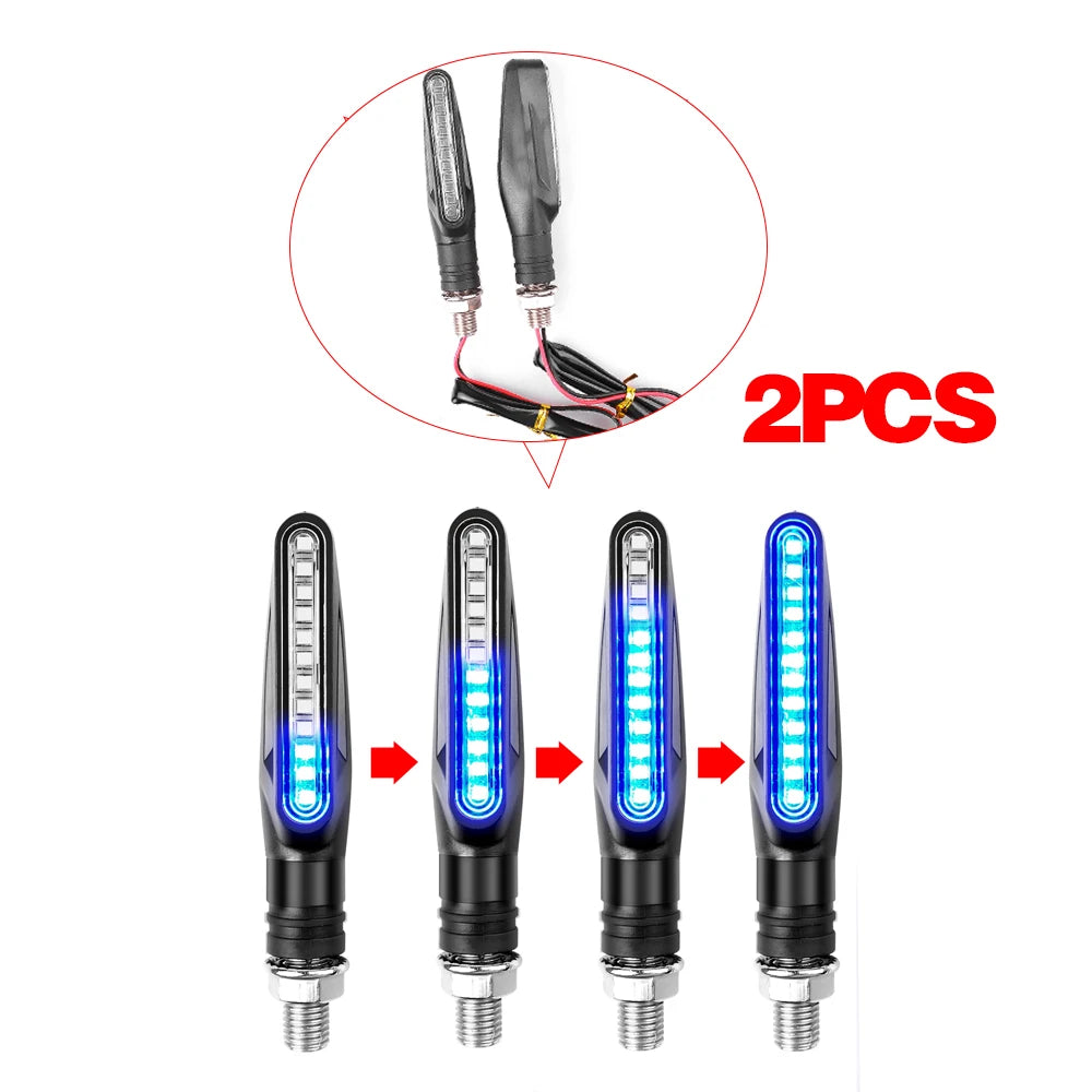 Durable LED indicators for motorcycles