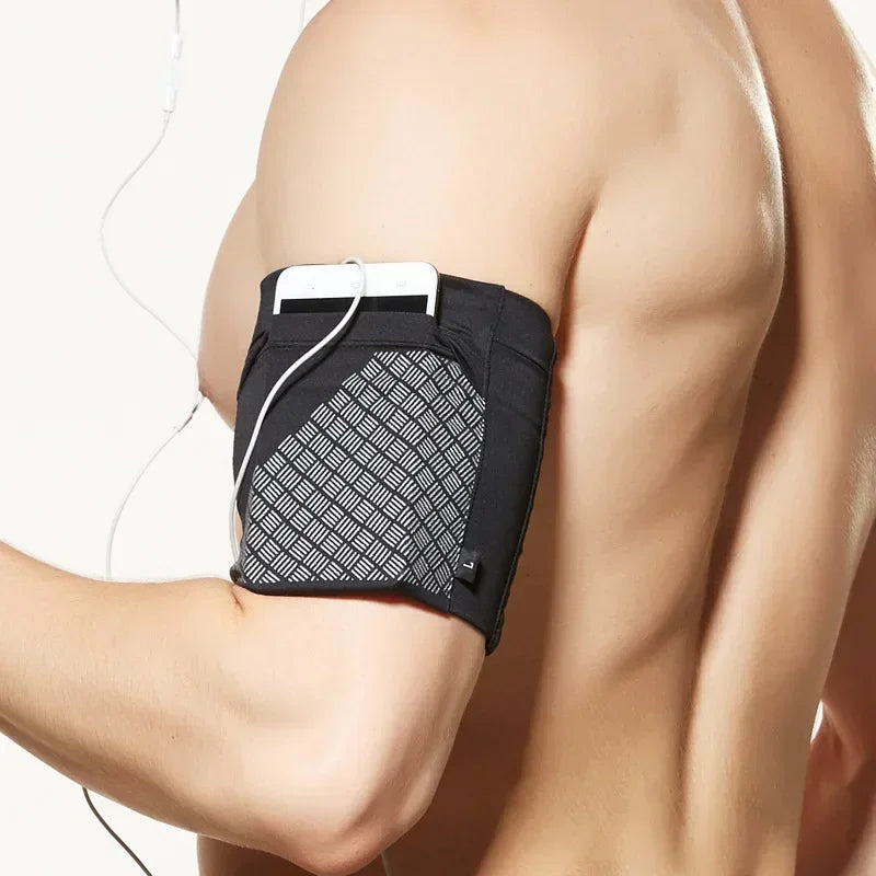 Durable Lightweight Polyester Fitness Armband for Workouts