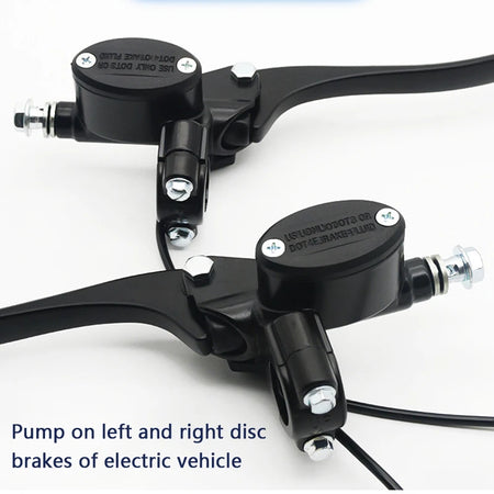 Durable aluminum alloy brake handle for mopeds and e bikes
