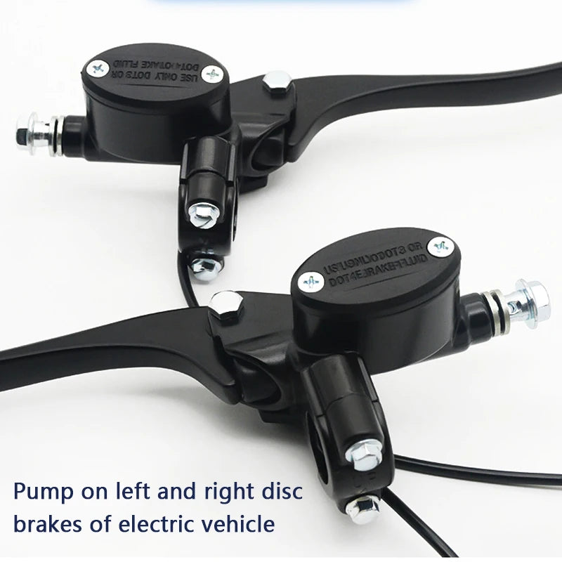 Durable aluminum alloy brake handle for mopeds and e bikes
