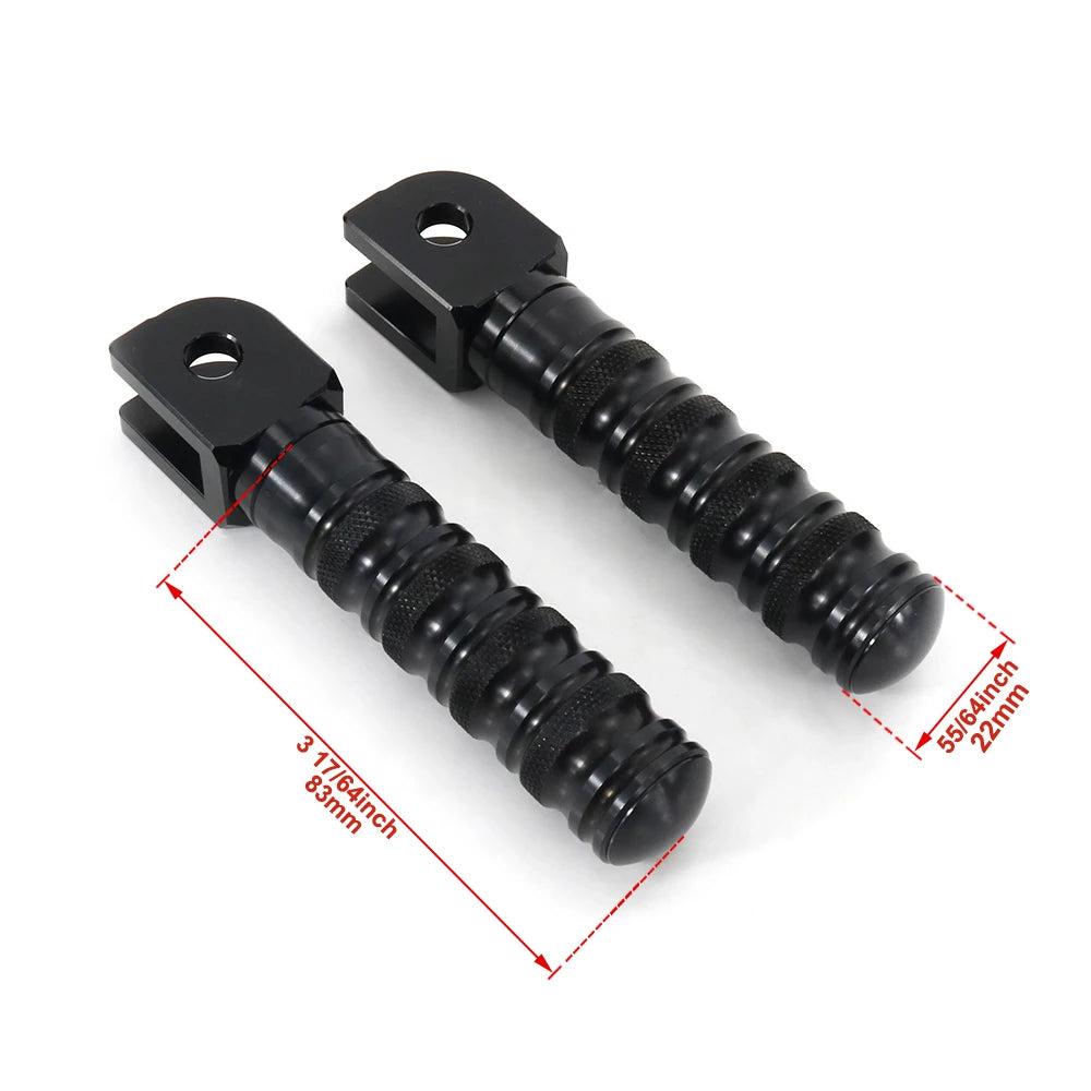 Durable aluminum motorcycle foot pegs for Yamaha bikes