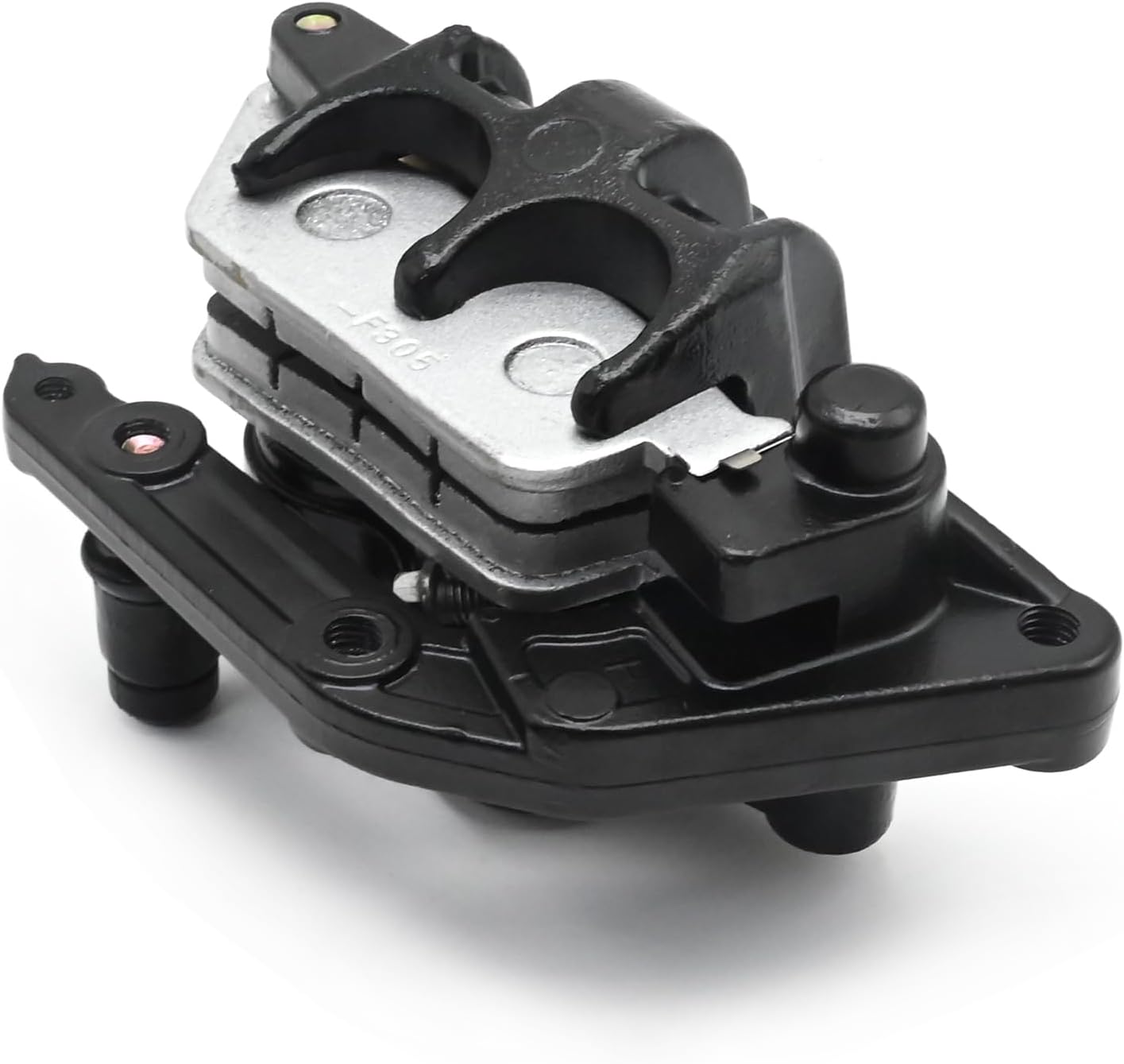 Durable anodized front brake caliper with corrosion resistance