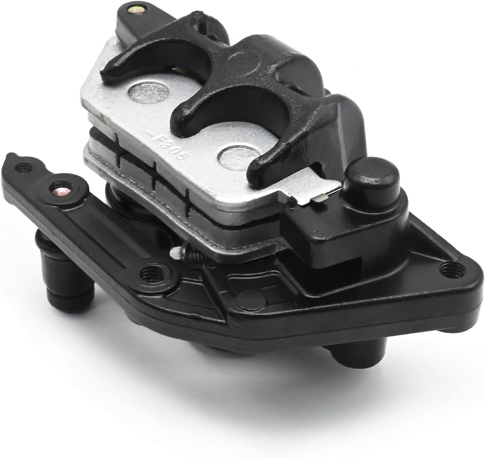 Durable anodized front brake caliper with corrosion resistance
