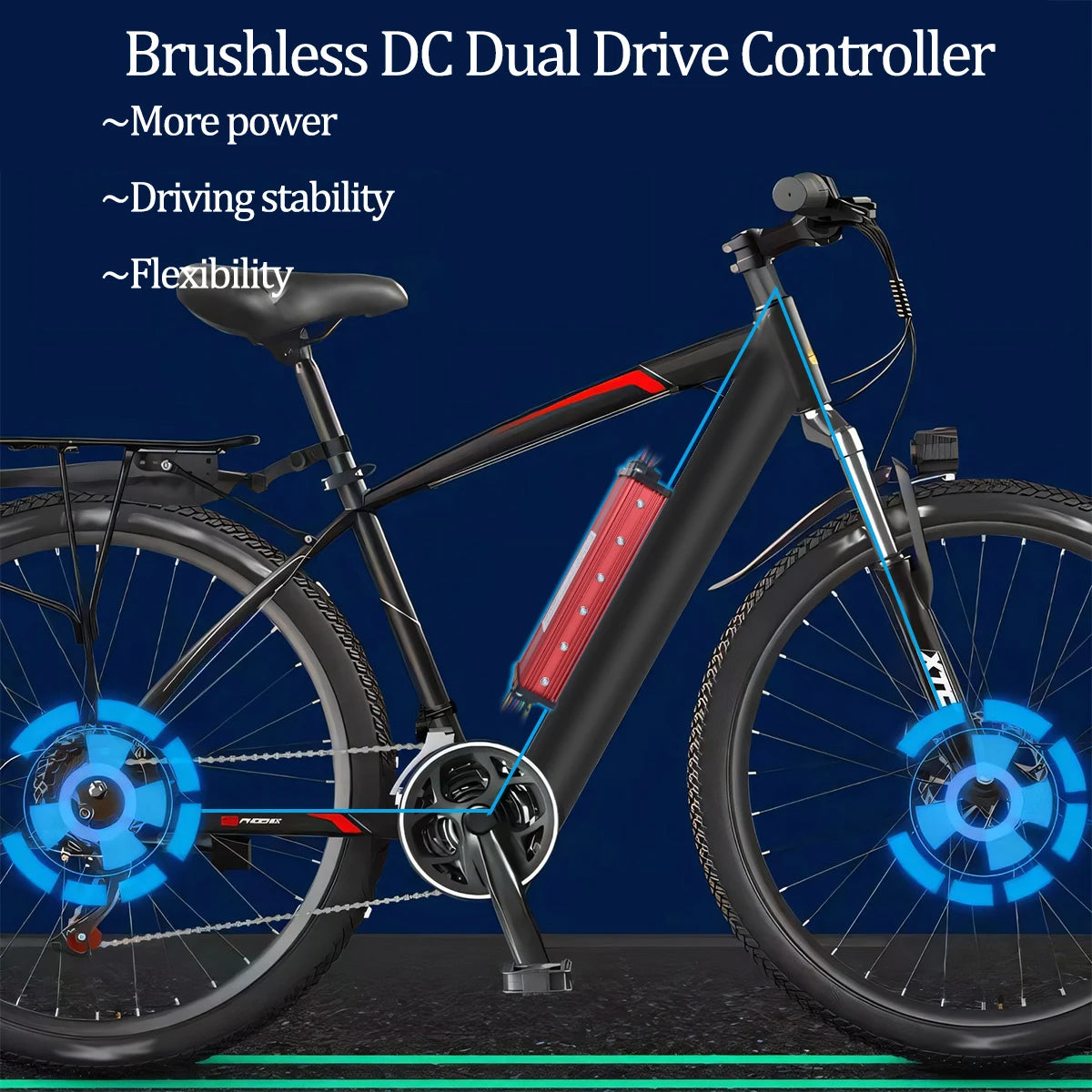 Durable brushless DC controller for electric vehicles