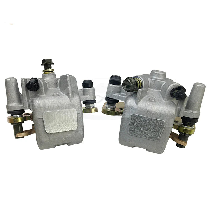 Durable cast alloy ATV front brake caliper assembly