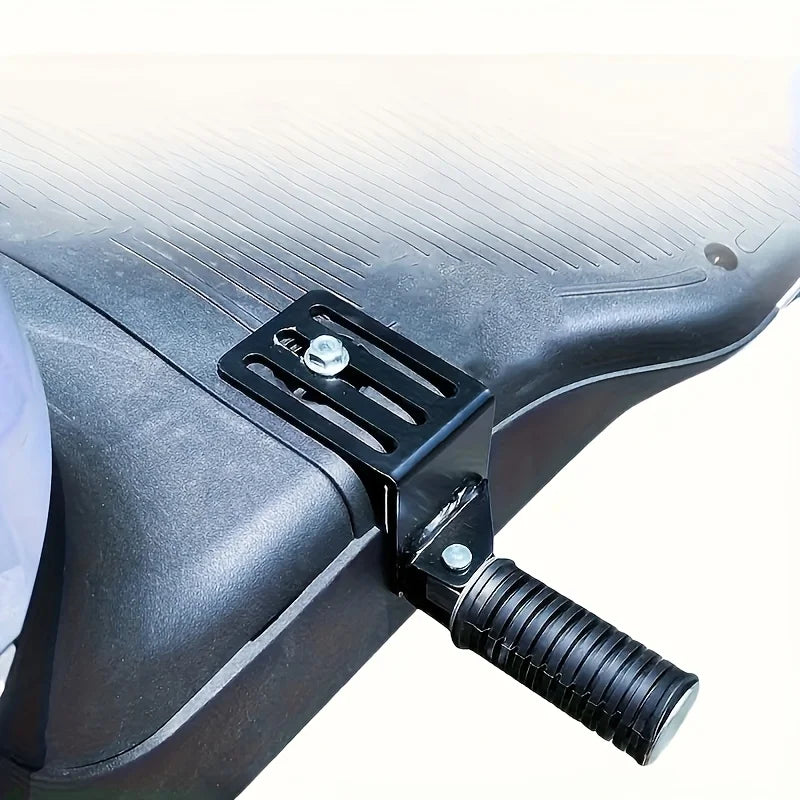 Durable metal motorcycle passenger foot pegs