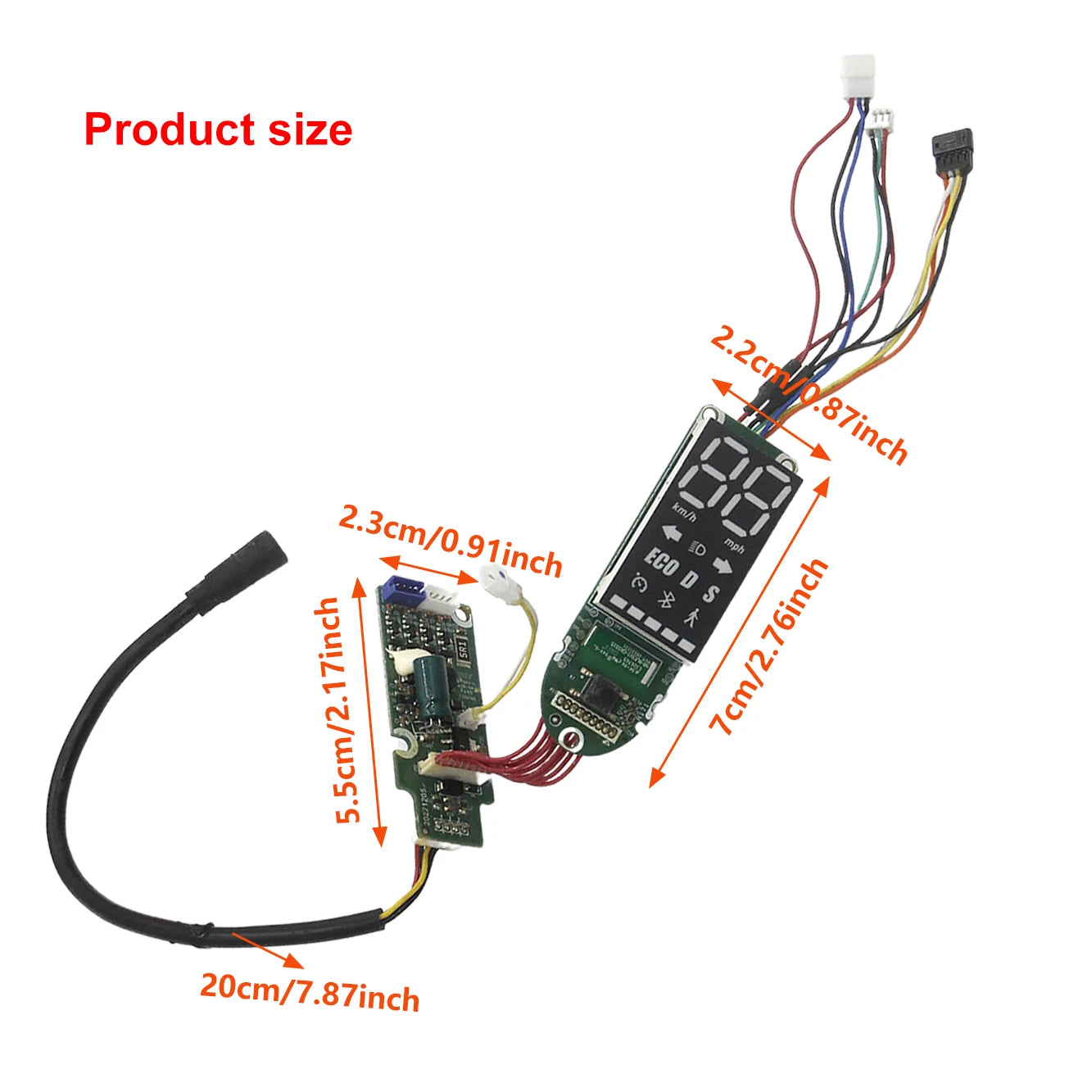 Durable motherboard and display for Ninebot Max G2