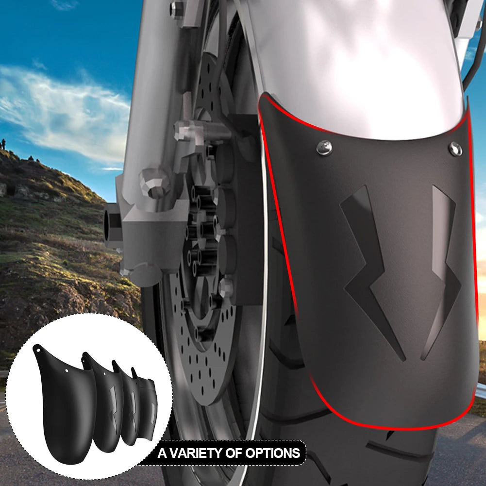 Durable motorcycle fender protection accessory