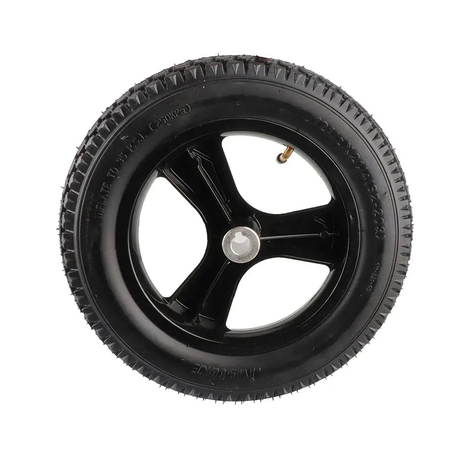Durable rubber pneumatic tire for wheelchair