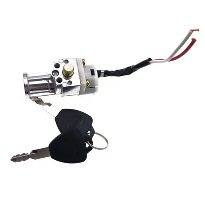 Battery Mini Lock with 2 Keys for Motorcycle, Electric Bicycle, E-Bike & Scooter – Durable Security
