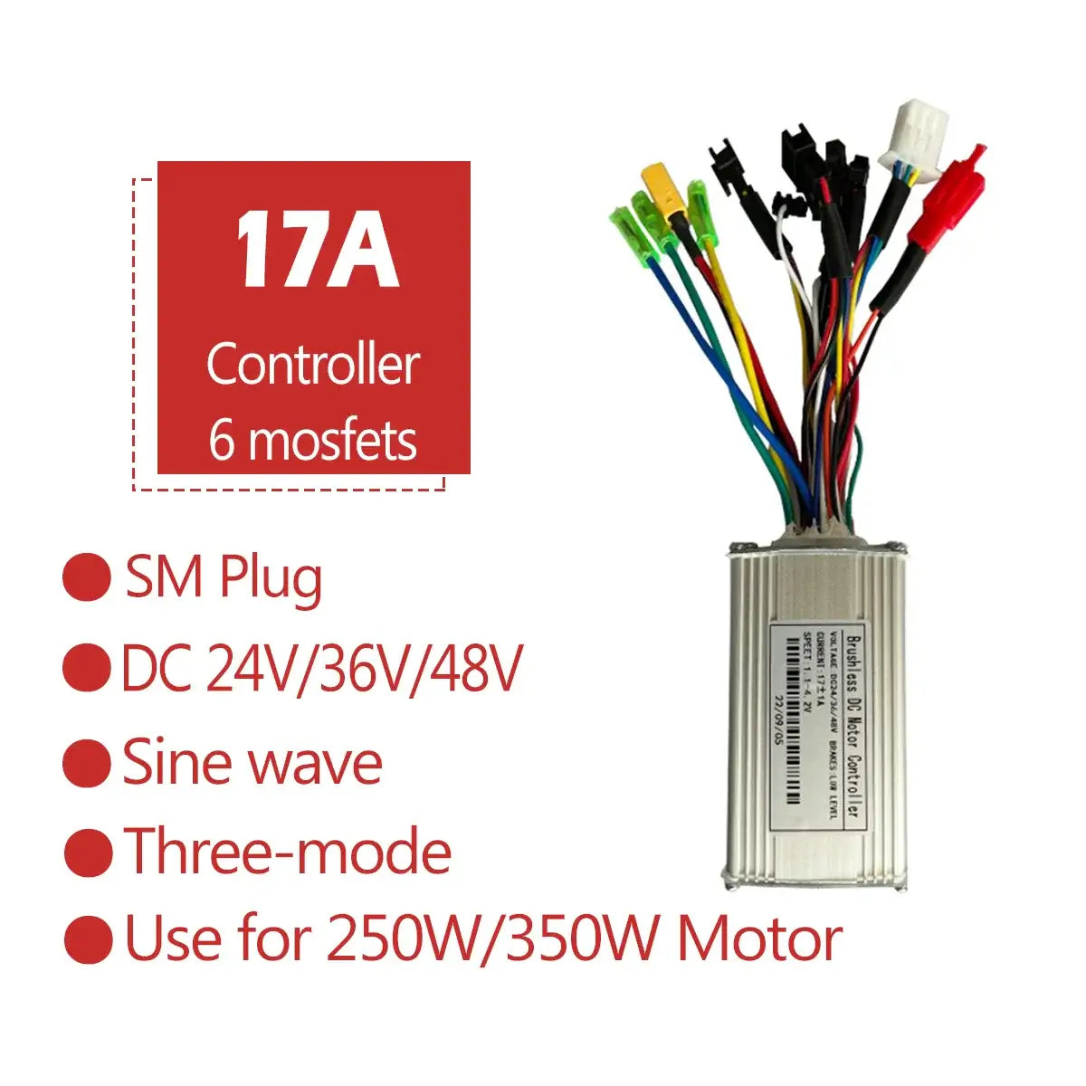E-bike wiring connections for S966 NFC display and controller.