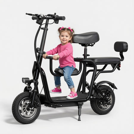 EILLEO SPACEWALK Pro 750W Foldable Electric Scooter with Dual Seats