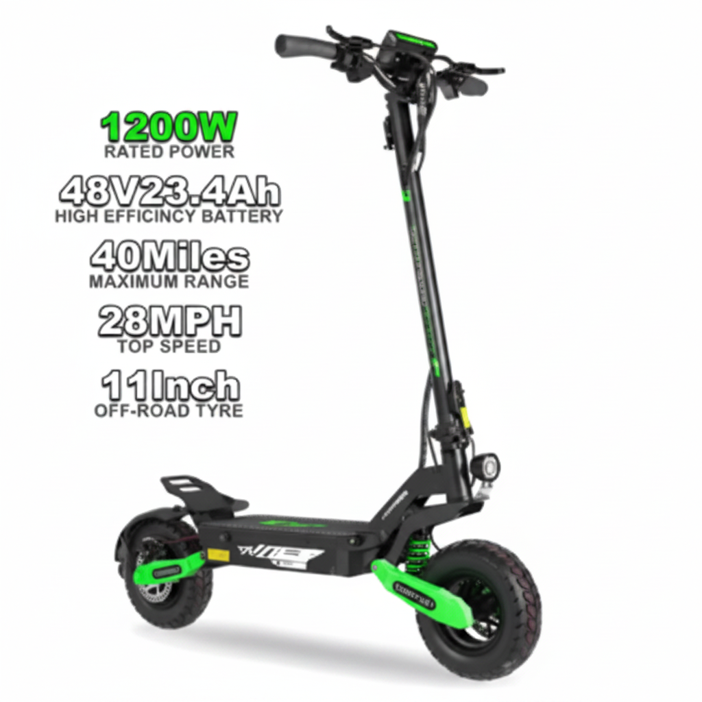 EOEOTWO All Terrain Electric Scooter with Suspension