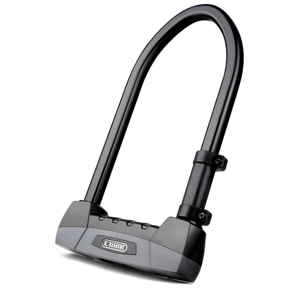ETOOK heavy-duty hardened steel U lock for bicycles and scooters