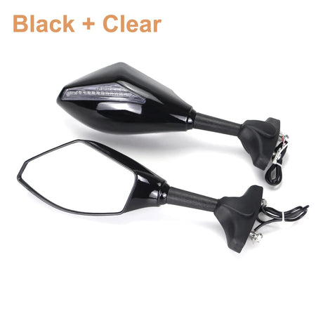 Easy-install LED turn signal mirrors for Suzuki GSX series