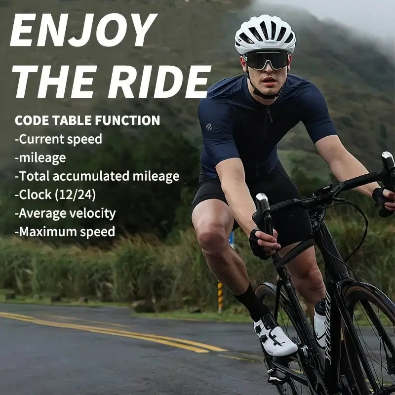 Easy-to-read digital speedometer for fitness enthusiasts and daily commuters