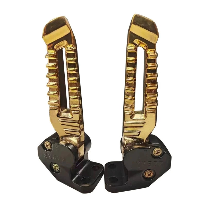 Easy install motorcycle replacement foot pegs
