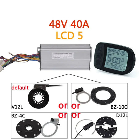 Ebike Conversion Kit Accessories with LCD5 and PAS Sensor