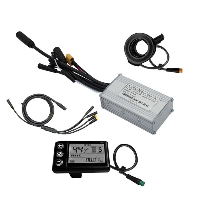 Ebike motor controller with waterproof connector