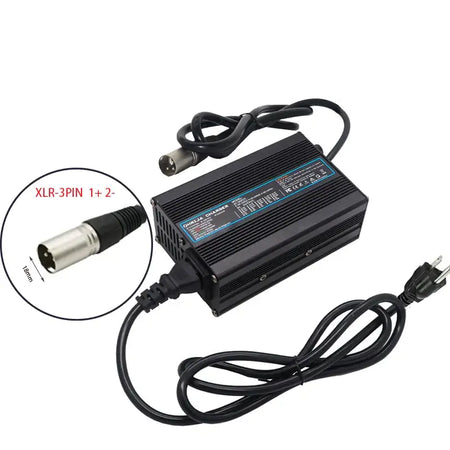 24V 10A Smart Battery Charger for 10Ah-100Ah Lead Acid, AGM & Gel Batteries Electric Wheelchair Fast Charger