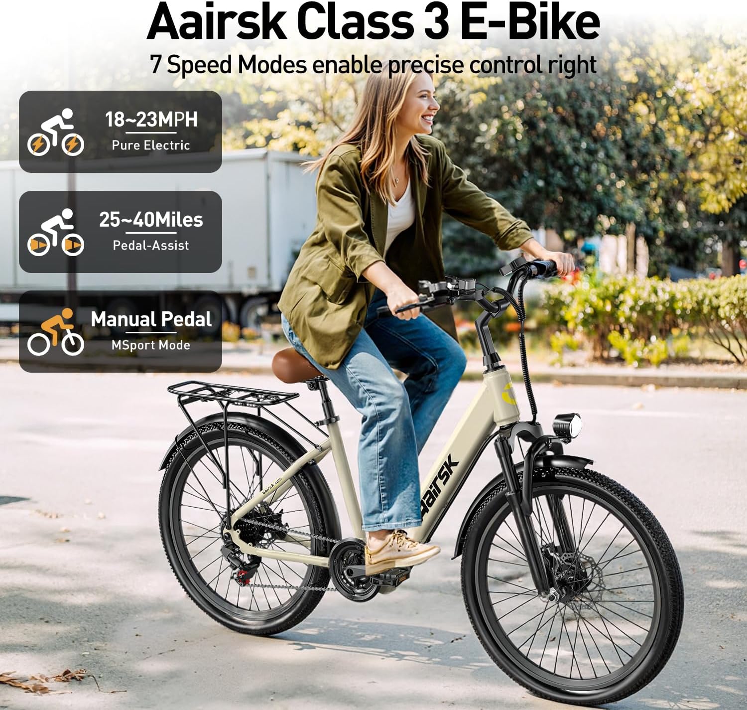   SU7 Electric Mountain Bike | 24" | 25 mph, 40 Mi Range