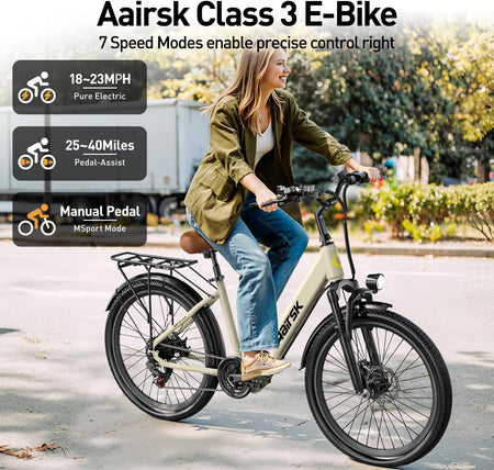   SU7 Electric Mountain Bike | 24" | 25 mph, 40 Mi Range