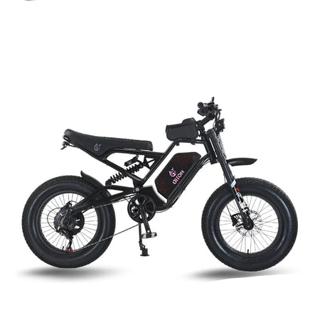   52V 500W Fat Tire Electric Bike – 25Ah Long-Range Off-Road E-Bike with Dual Suspension & 20x4” All-Terrain Tires