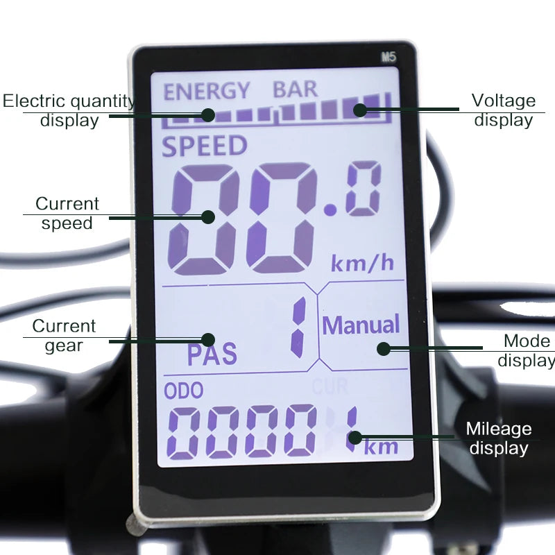   AKEZ S2 48V 750W Electric Bike – 13Ah Long Range Lithium Battery, 20” Fat Tire E-Bike for Adults