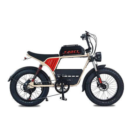   AKEZ V07 48V 1500W Fat Tire Electric Bike – 18Ah Long Range Off-Road E-Bike for Adults with 20” Tires & Steel Frame