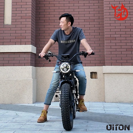   AKEZ TANKPRO 52V 750W Electric Bike – 20” Aluminum Alloy Frame, Long Range E-Bike for Adults