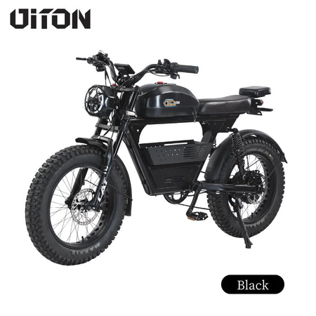   AKEZ TANKPRO 52V 750W Electric Bike – 20” Aluminum Alloy Frame, Long Range E-Bike for Adults