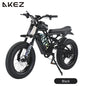   AKEZ UL 48V 750W Electric Bike – 20” Aluminum Alloy Frame, Long Range E-Bike for Adults