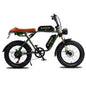   AKEZ S1 48V 750W Electric Bike – 26Ah Steel Frame, 20” Wheels, Long Range E-Bike for Adults