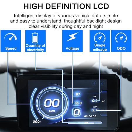   Diton Tank 300 Retro 48V 3000W Fat Tire Electric Bike – 35Ah Long Range, Aluminum Alloy Frame, Off-Road E-Bike