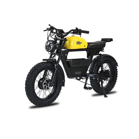   Diton Tank 300 Retro 48V 3000W Fat Tire Electric Bike – 35Ah Long Range, Aluminum Alloy Frame, Off-Road E-Bike