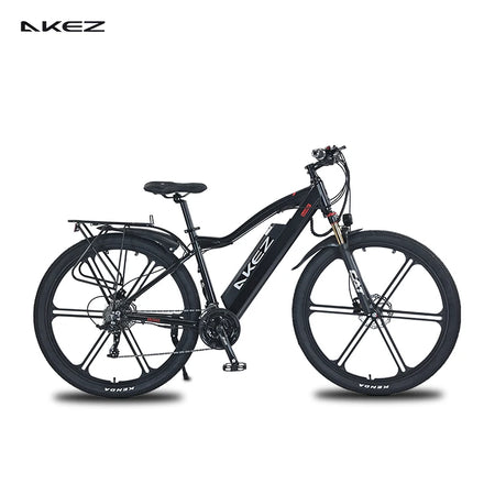   AKEZ 29 48V 500W Electric Bike – 20” Aluminum Alloy Frame, Long Range E-Bike for Adults