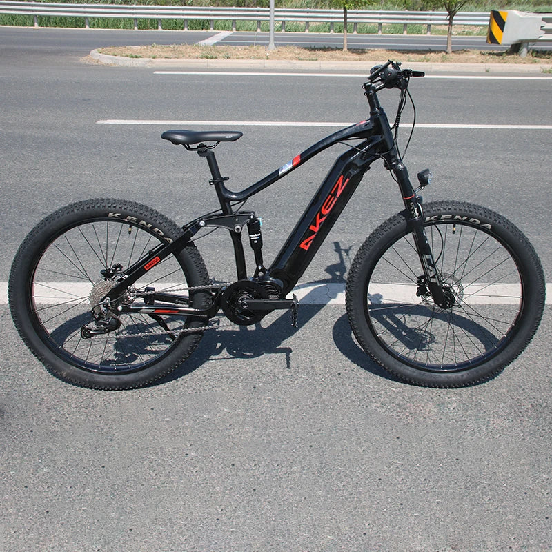   AKEZ M600 48V 500W Electric Bike – 13Ah Aluminum Alloy Frame, 31–60km Range E-Bike for Adults