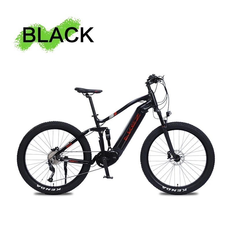   AKEZ M600 48V 500W Electric Bike – 13Ah Aluminum Alloy Frame, 31–60km Range E-Bike for Adults