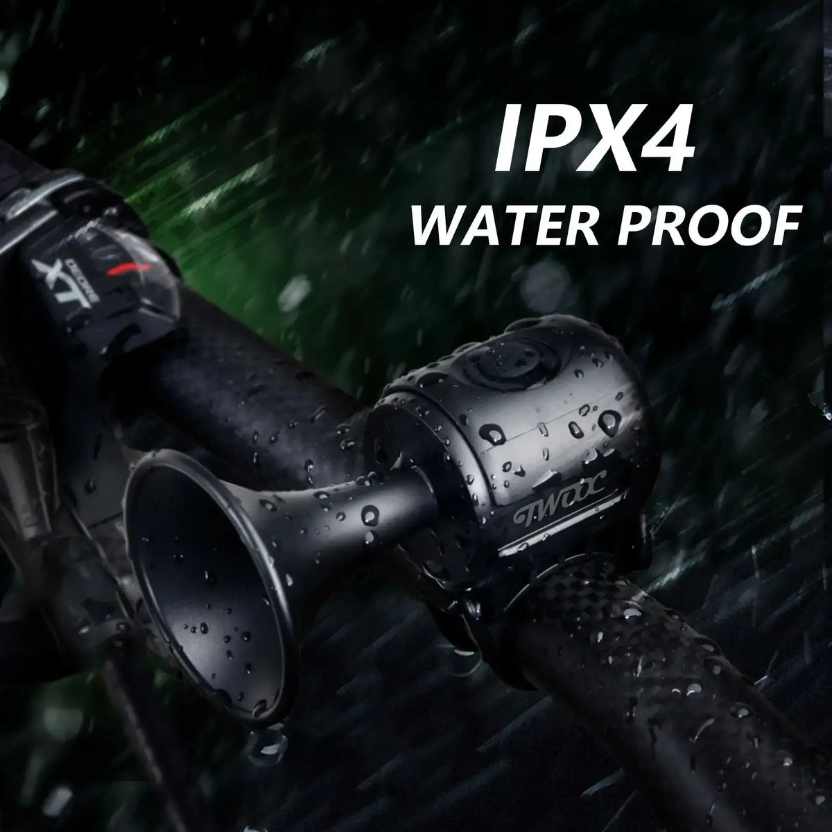   TWOOC Bicycle Electronic Horn - Loud 120dB Warning