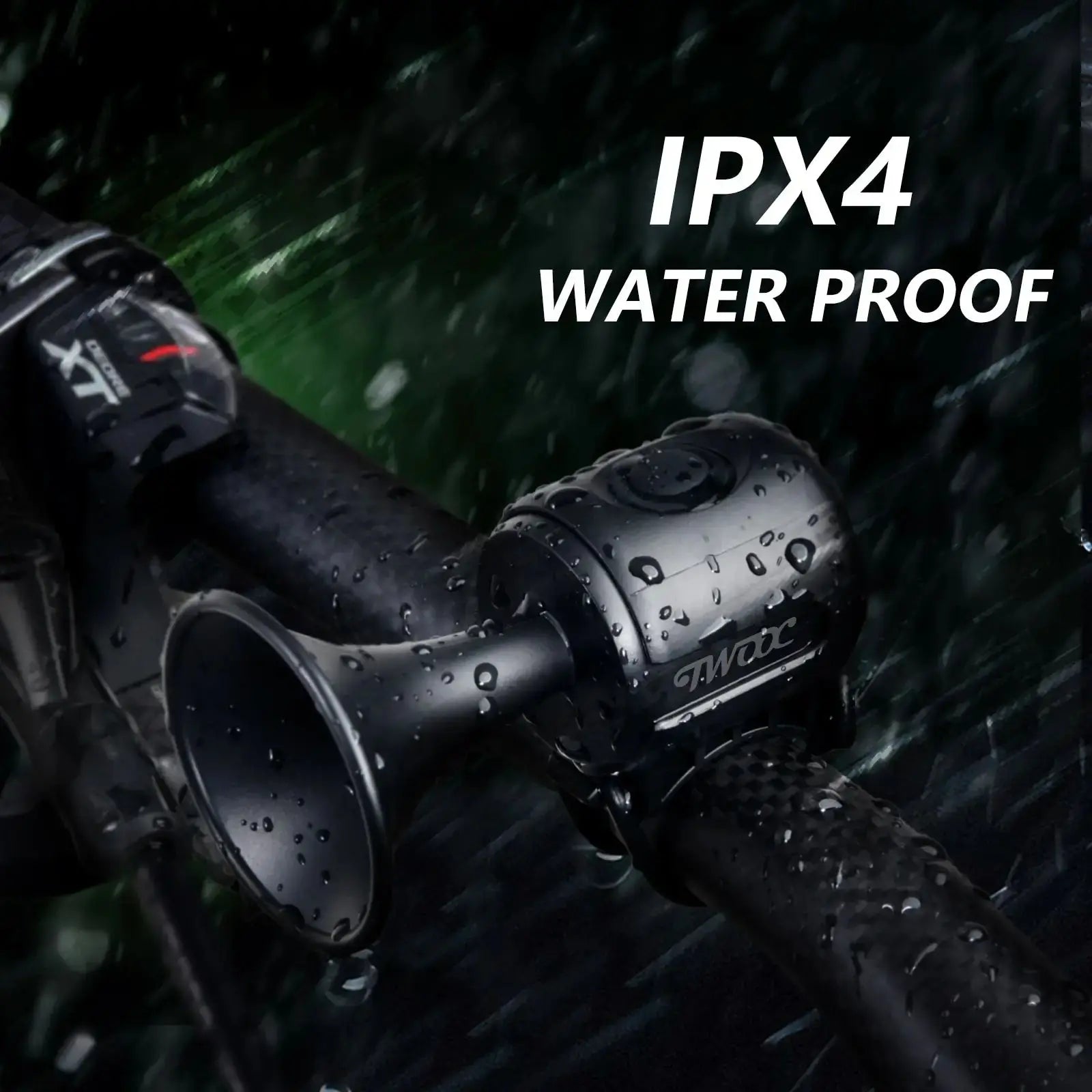   TWOOC Bicycle Electronic Horn - Loud 120dB Warning