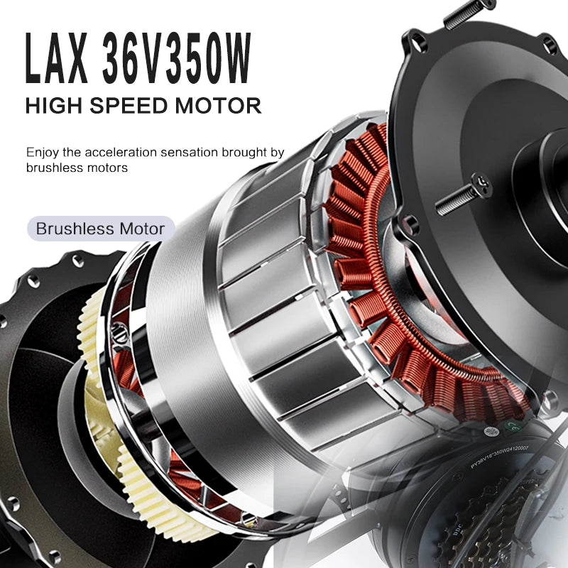   16" AKEZ Kids Electric Bike – 36V 350W Motor, 15.6Ah Battery, Safe & Fun E-Bike for Children