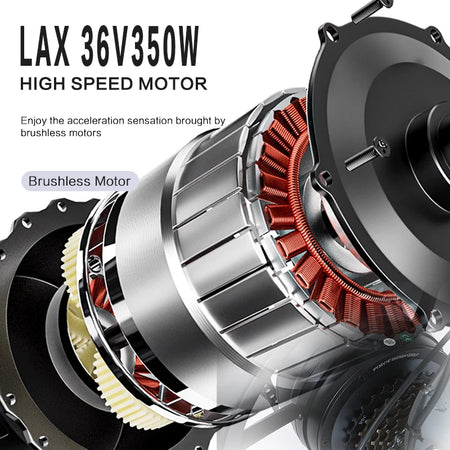   16" AKEZ Kids Electric Bike – 36V 350W Motor, 15.6Ah Battery, Safe & Fun E-Bike for Children