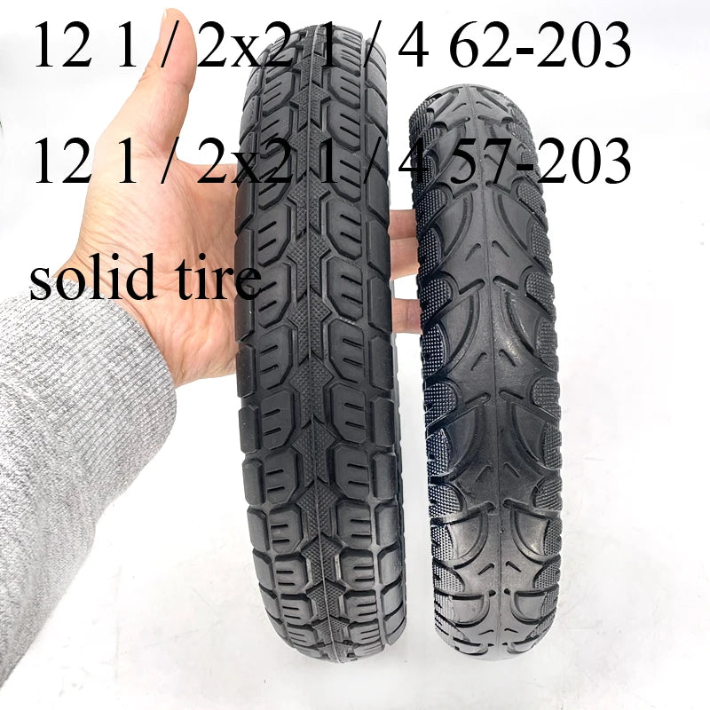 Electric Bicycle Solid Tire 12.5 x 2.25