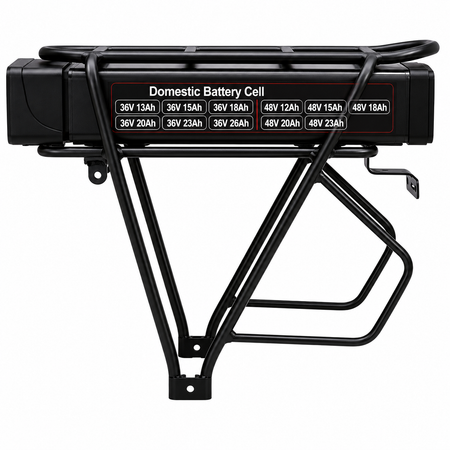 Electric Bike Rear Rack Battery